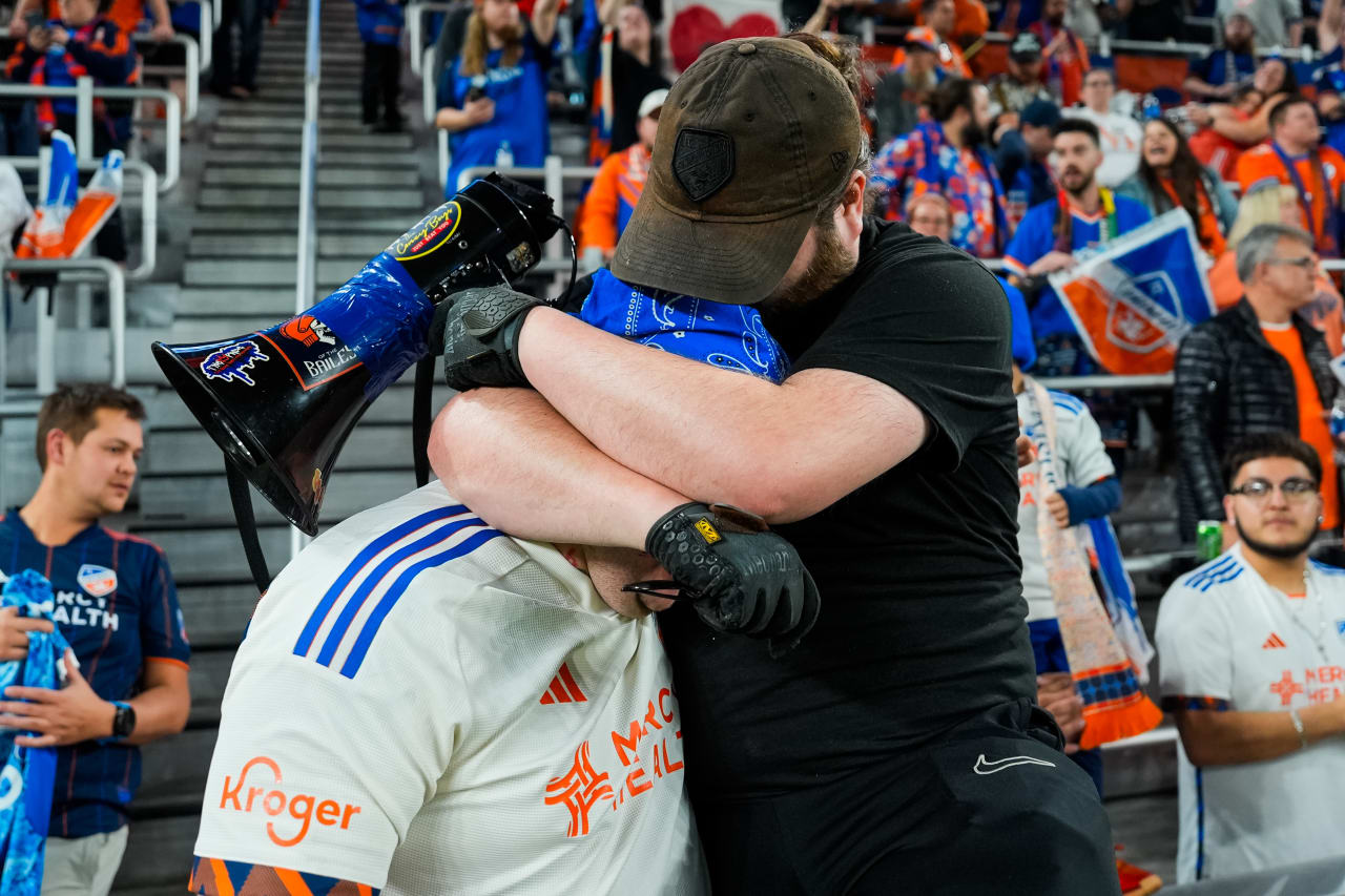 CINCINNATI, OHIO - OCTOBER 28: FC Cincinnati against New York City FC on October 28, 2024 at TQL Stadium in Cincinnati, Ohio.