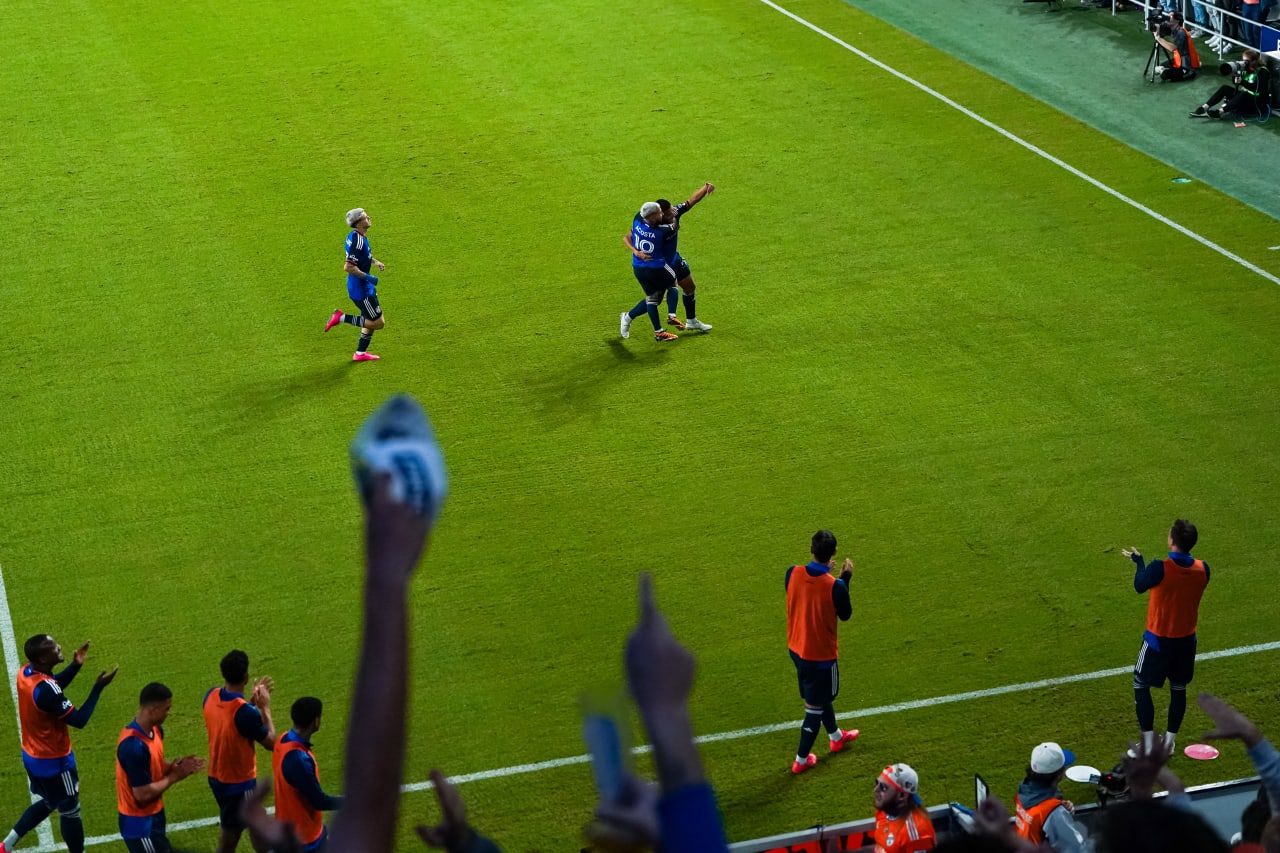 CINCINNATI, OHIO - OCTOBER 28: FC Cincinnati against New York City FC on October 28, 2024 at TQL Stadium in Cincinnati, Ohio.