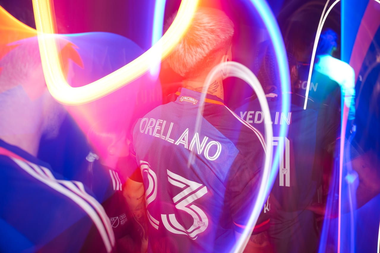 CINCINNATI, OHIO - OCTOBER 28: FC Cincinnati against New York City FC on October 28, 2024 at TQL Stadium in Cincinnati, Ohio.